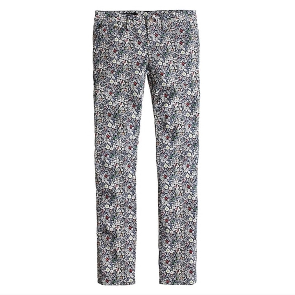 J Crew Toothpick Liberty in June’s Meadow